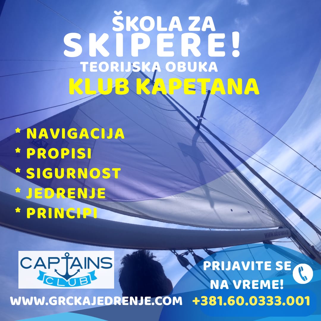 teorijska obuka jedrenje